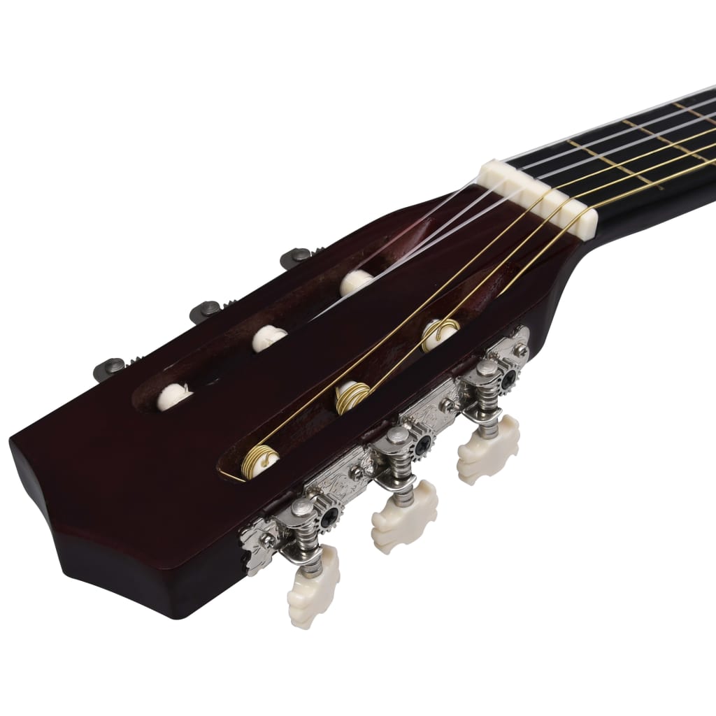 vidaXL klassisk guitar for begyndere og børn 1/2 34" lindetræ