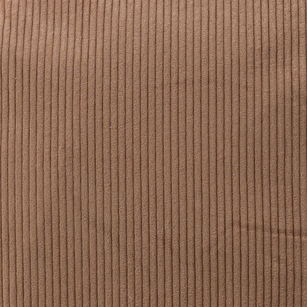 FLAMINGO hundeseng med lynlås Colette 50 cm rektangulær gråbrun