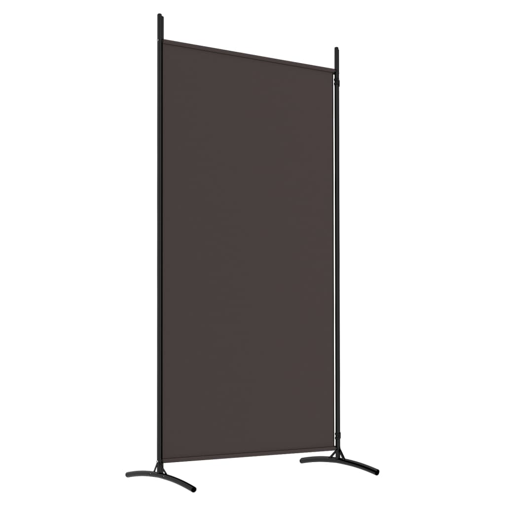 vidaXL 2-panels rumdeler 175x180 cm stof brun