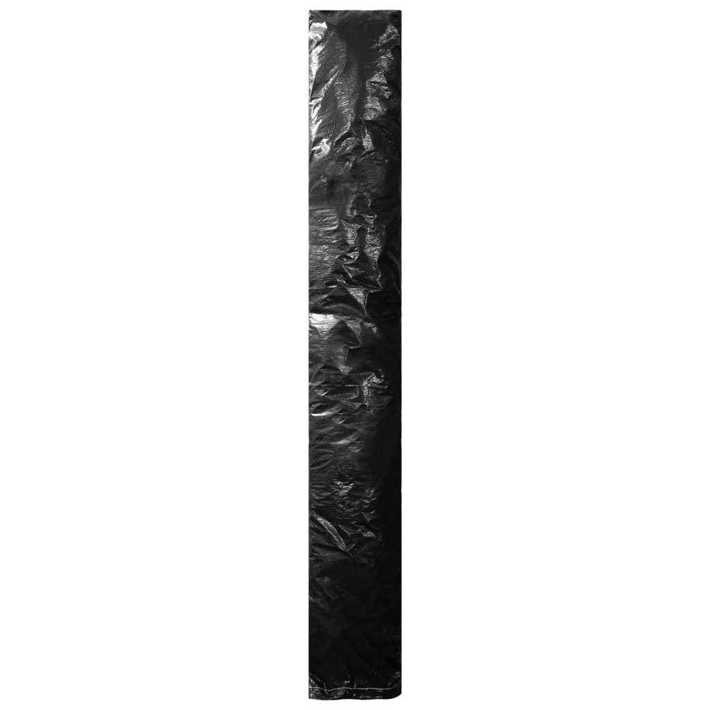 vidaXL parasolovertræk med lynlås 175 cm PE