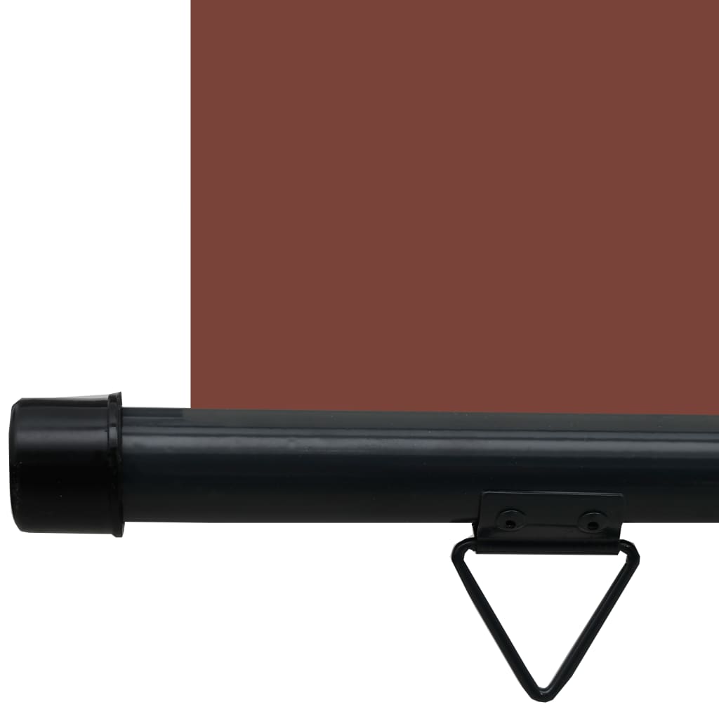vidaXL sidemarkise til altan 85x250 cm brun