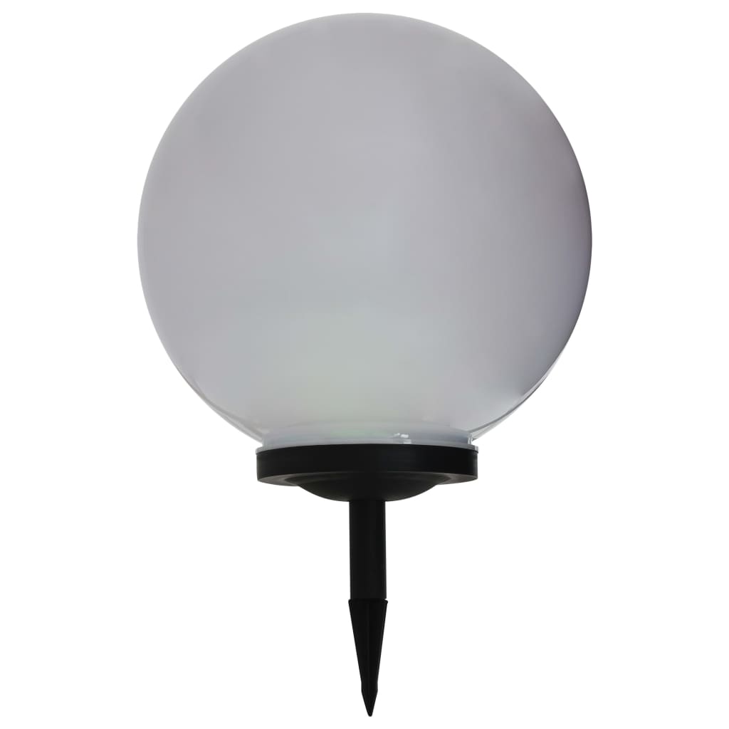 vidaXL soldrevne udendørslamper LED 2 stk. 40 cm rund RGB