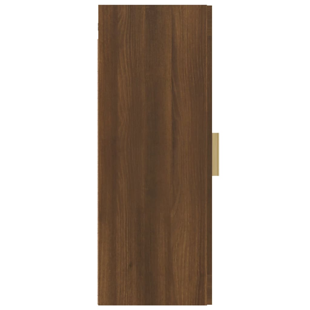 vidaXL vægskab 34,5x34x90 cm brun egetræsfarve