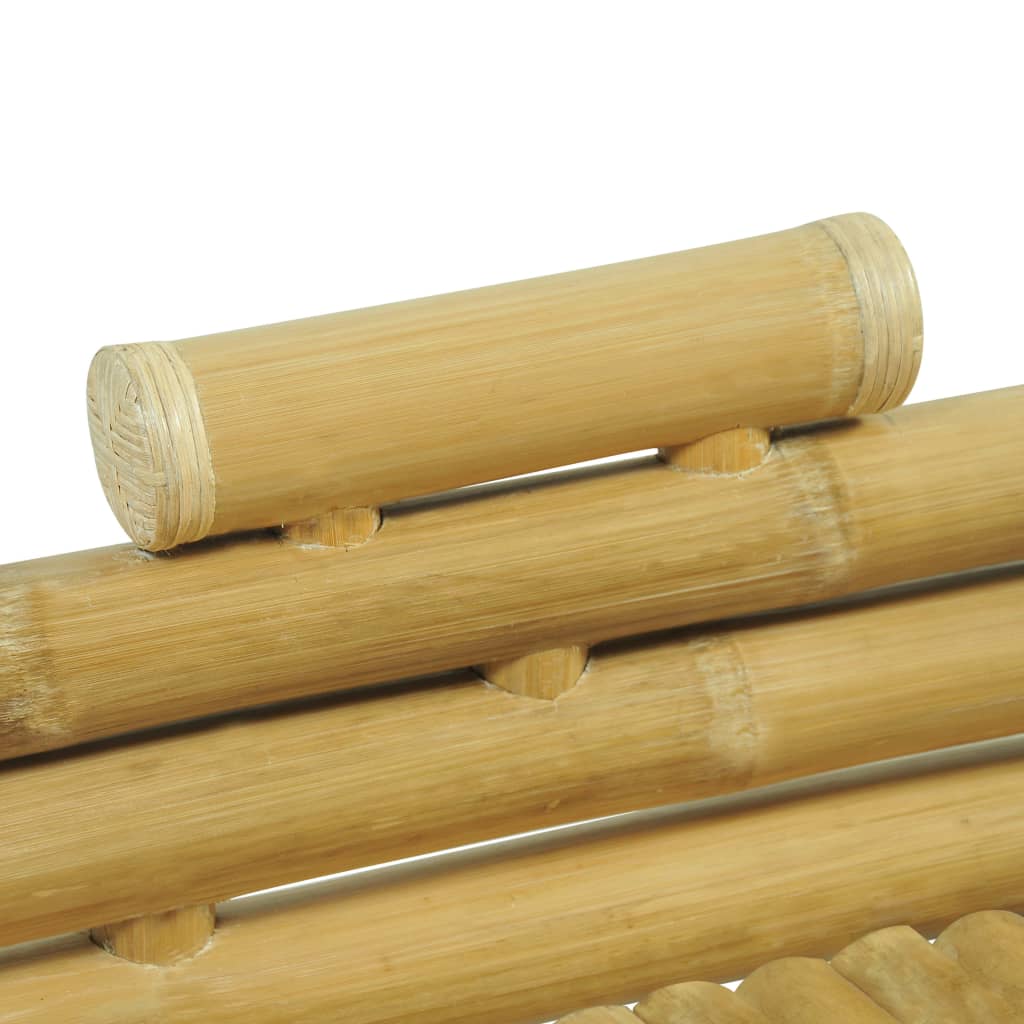 vidaXL sengestel 160x200 cm bambus