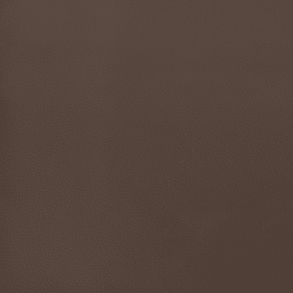 vidaXL kontinentalseng med madras 80x200 cm kunstlæder brun