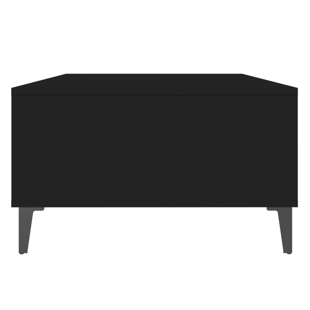 vidaXL sofabord 103,5x60x35 cm spånplade sort
