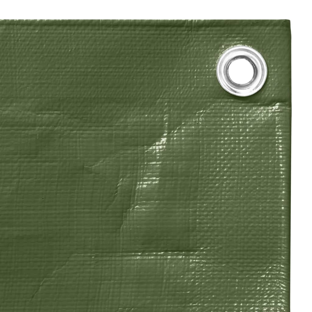 vidaXL presenning 4x4 m 260 g/m² HDPE grøn