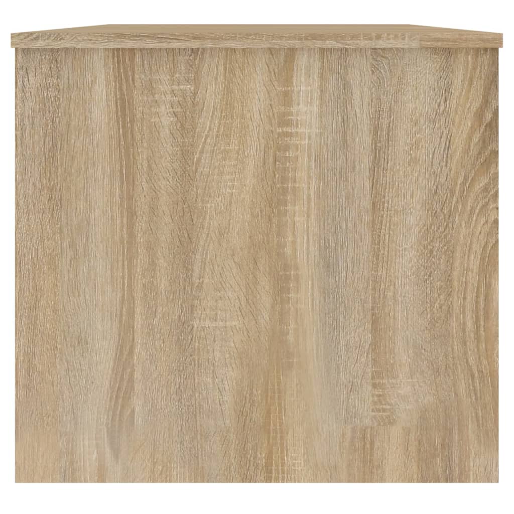 vidaXL sofabord 102x50,5x46,5 cm konstrueret træ sonoma-eg