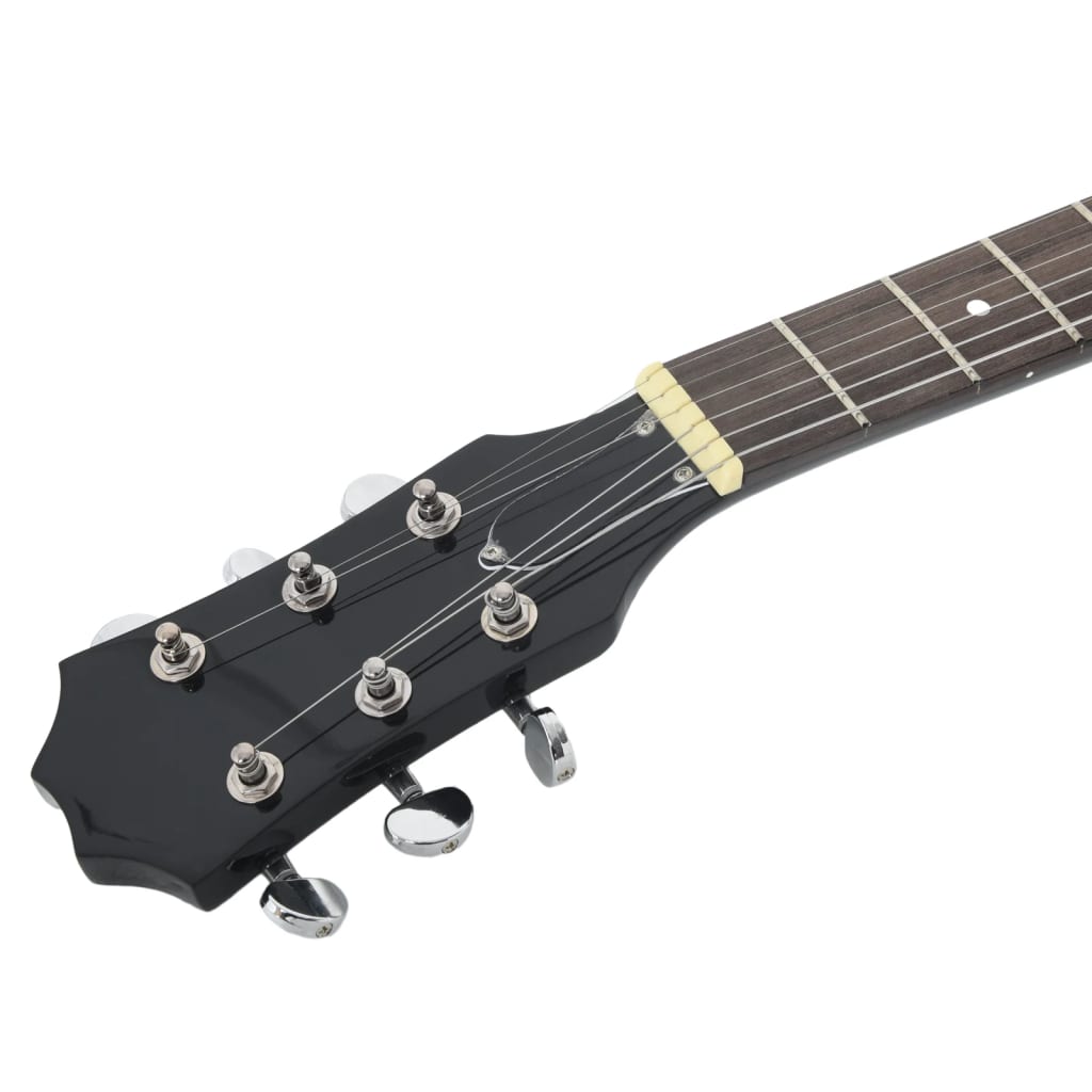 vidaXL elektrisk guitar til begyndere inkl. taske 4/4 39" sort