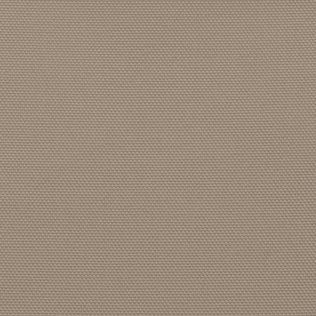 vidaXL altanafskærmning 120x1000 cm 100 % polyester gråbrun