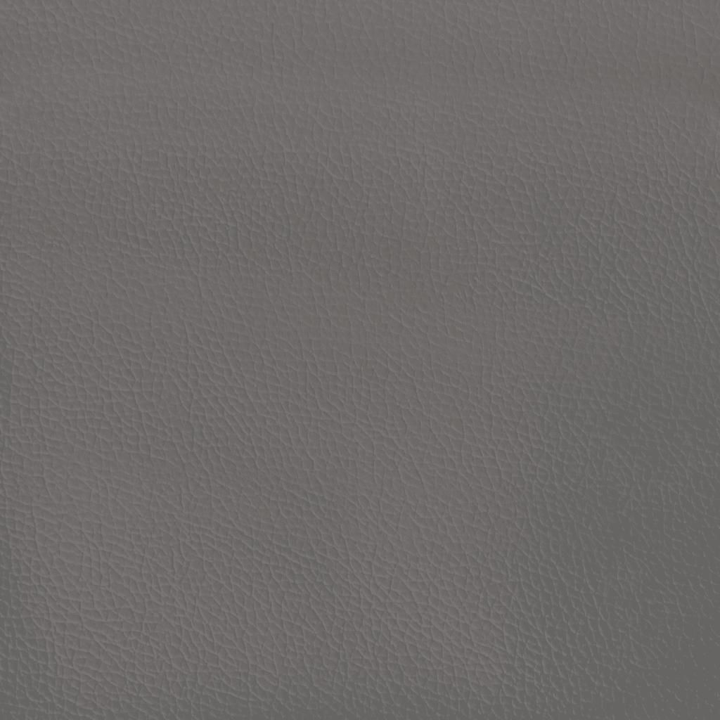 vidaXL kontinentalseng med madras 100x200 cm kunstlæder grå