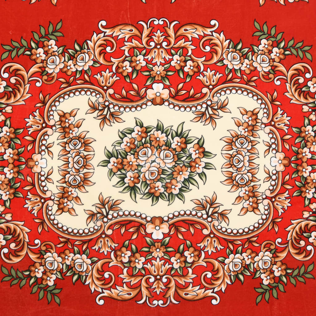 vidaXL gulvtæppe 180x270 cm orientalsk flerfarvet