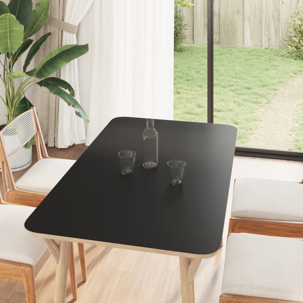 vidaXL selvklæbende folie til møbler 90x500 cm PVC mat sort