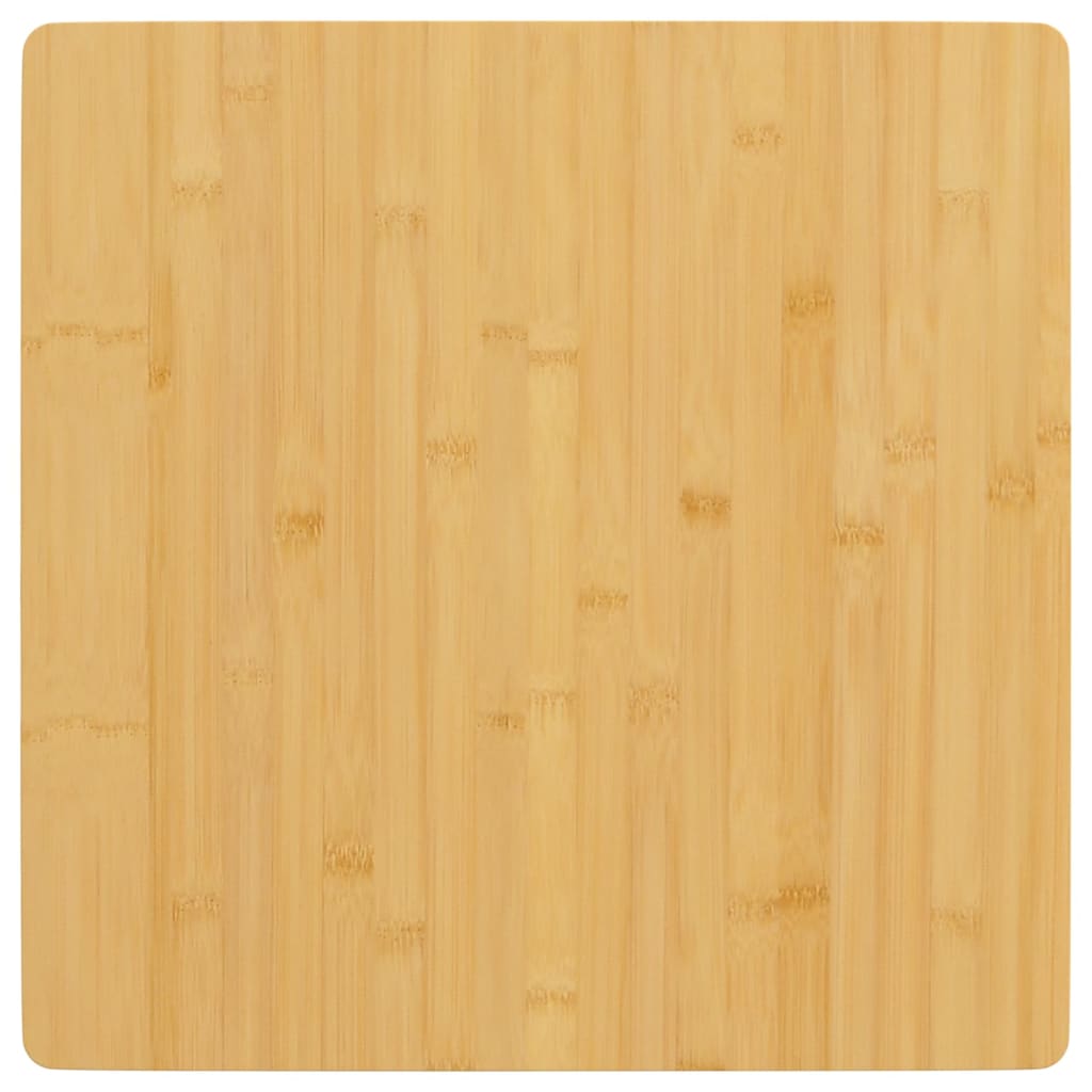 vidaXL bordplade 50x50x1,5 cm bambus