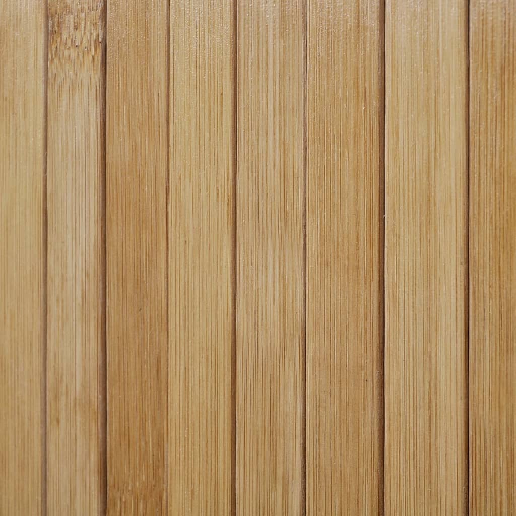 vidaXL rumdeler 250x165 cm bambus naturfarvet