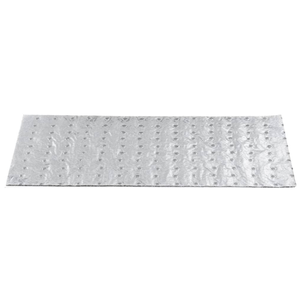 vidaXL selvklæbende trappemåtter 15 stk. 60x25 cm rektangulær grå
