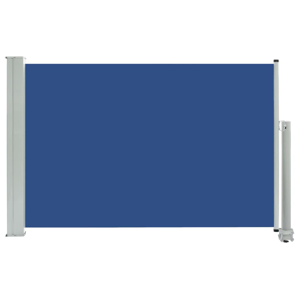 vidaXL sammenrullelig sidemarkise 60 x 300 cm blå
