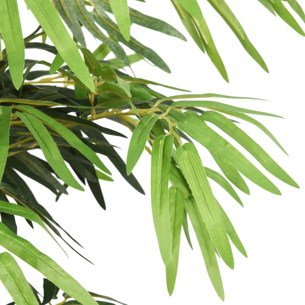 vidaXL kunstigt bambustræ 500 blade 80 cm grøn