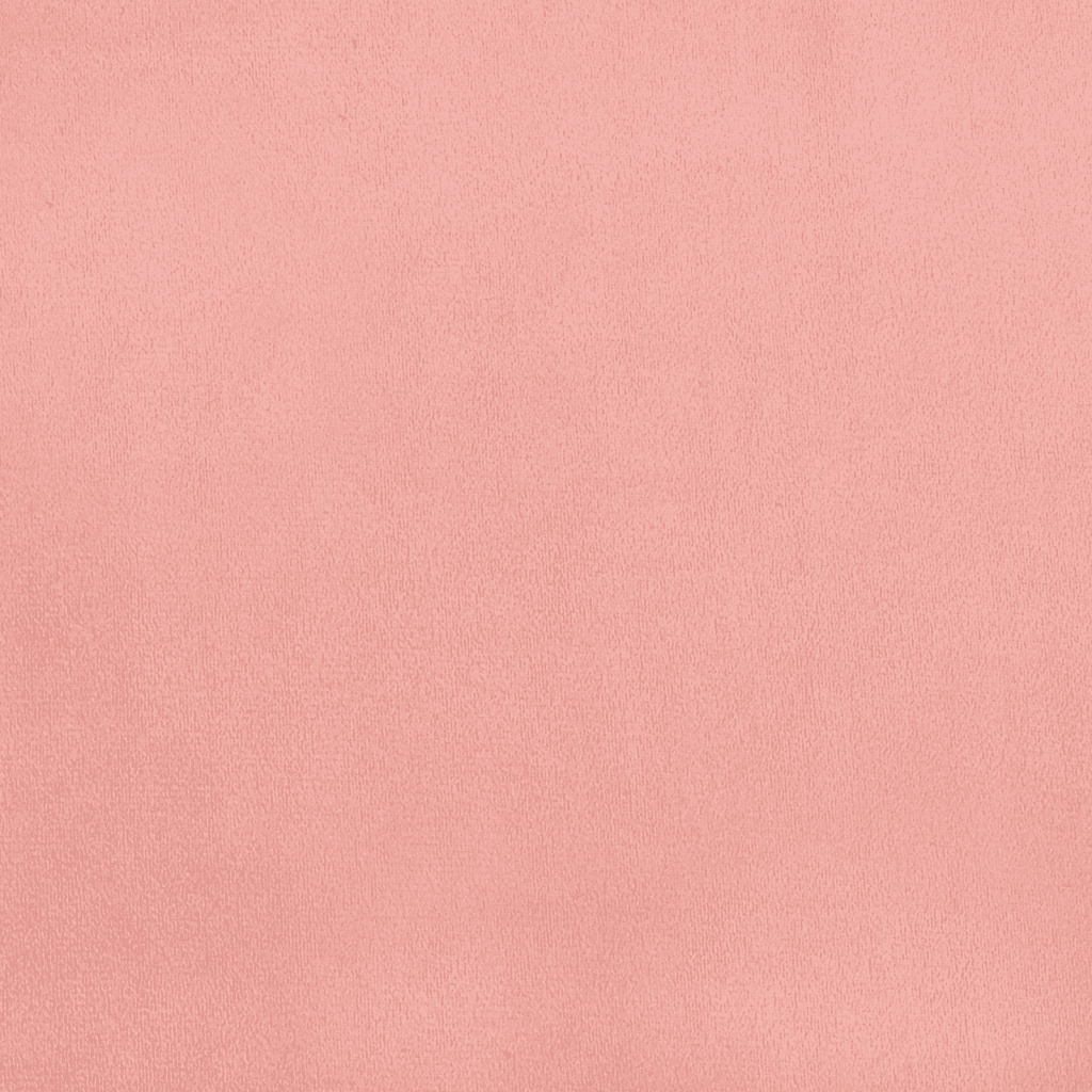 vidaXL kontinentalseng med madras 200x200 cm fløjl lyserød