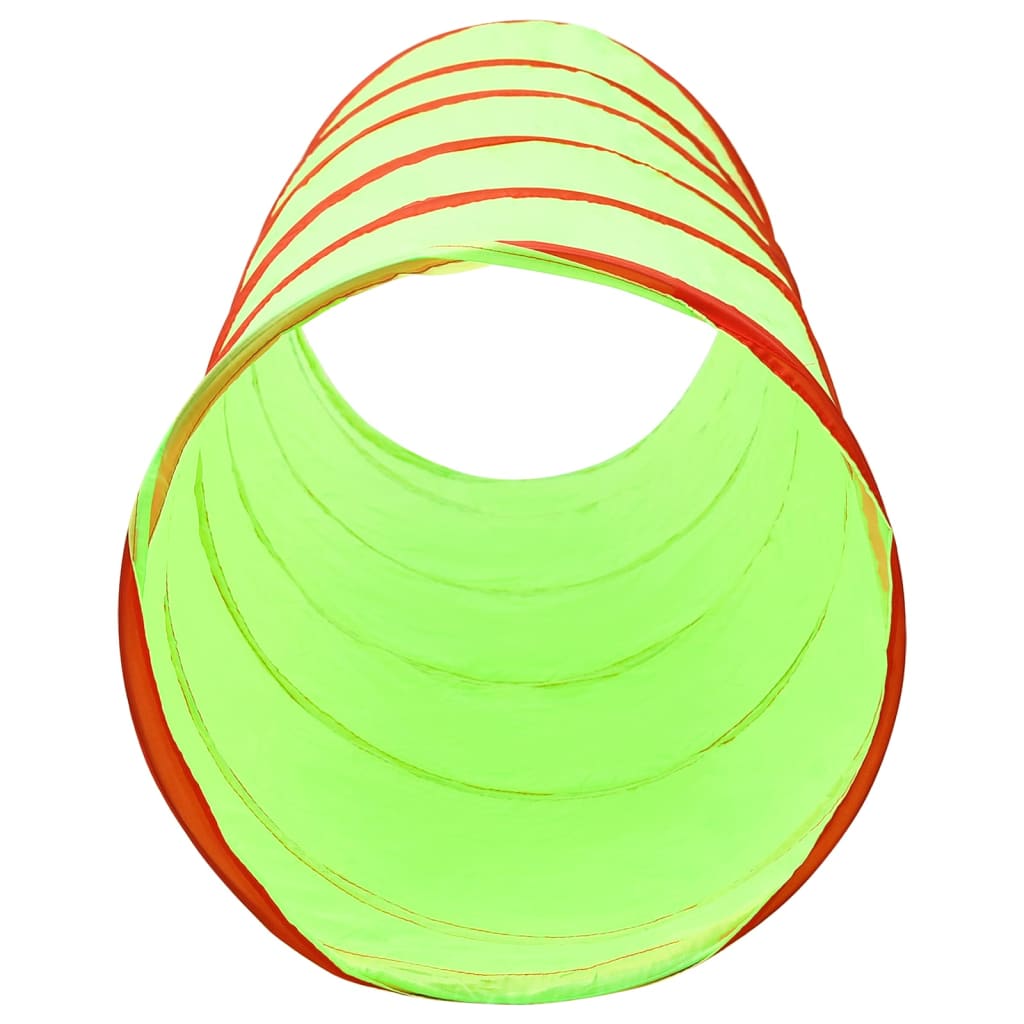 vidaXL legetunnel til børn 175 cm polyester grøn