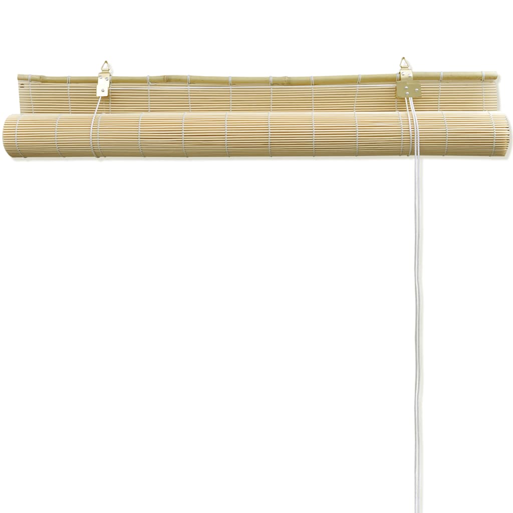 vidaXL rullegardin 140x160 cm naturlig bambus