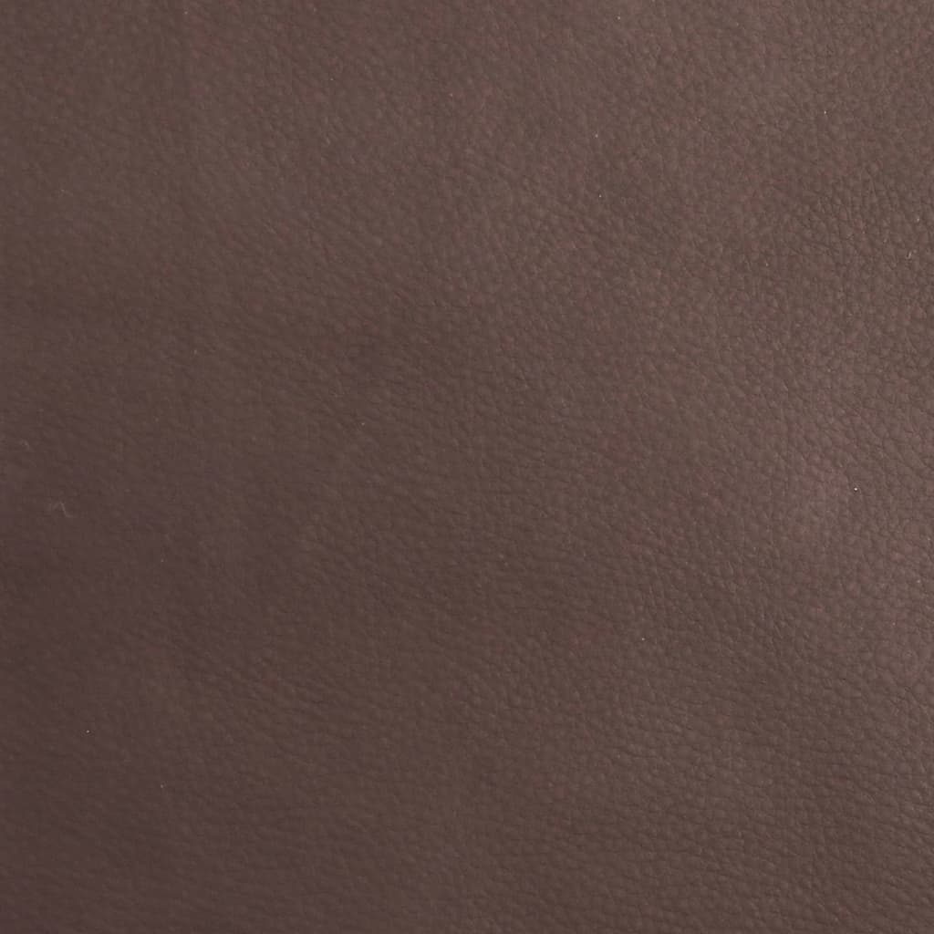 vidaXL bænk 107x80x81 cm kunstlæder brun