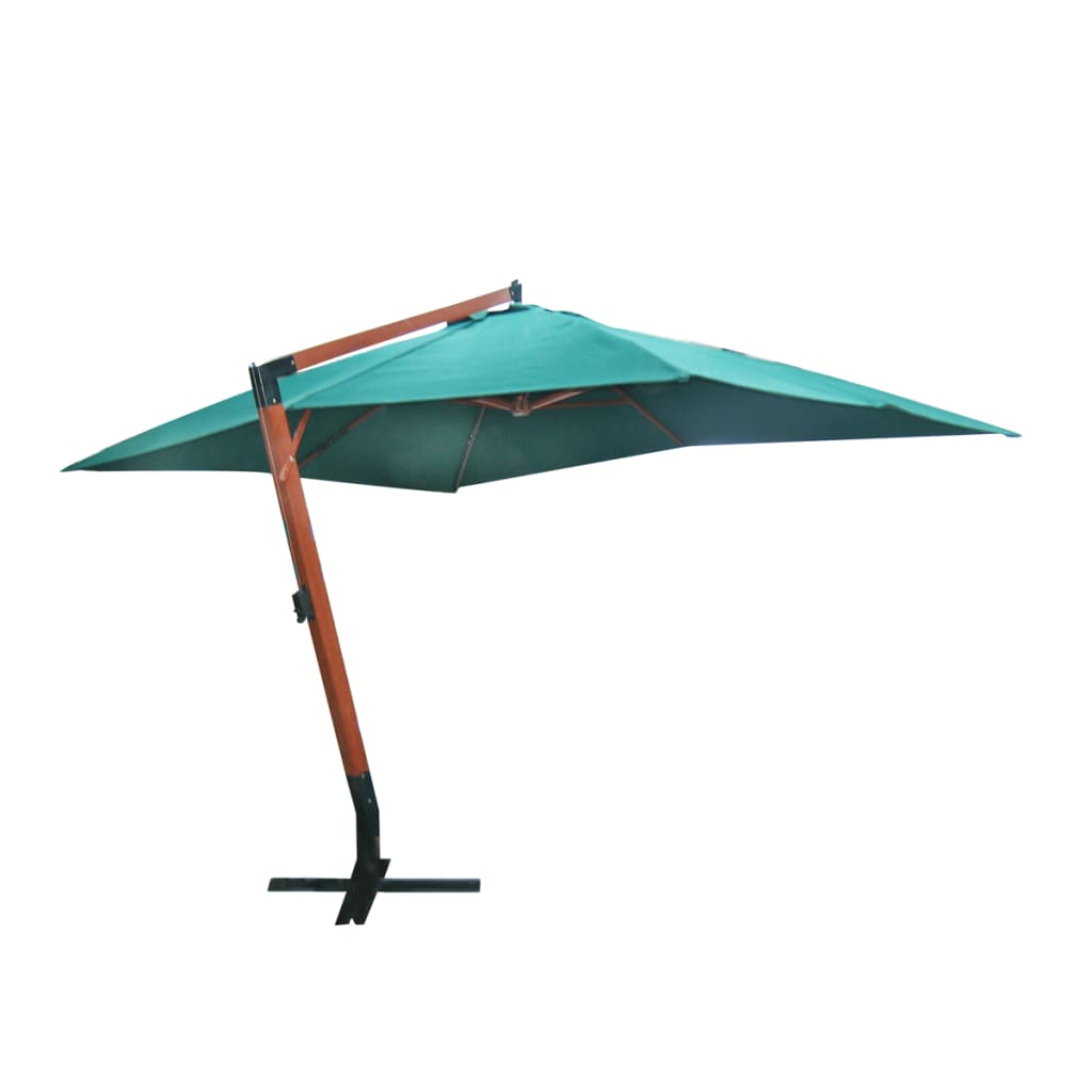 vidaXL parasol Melia x 400 cm grøn