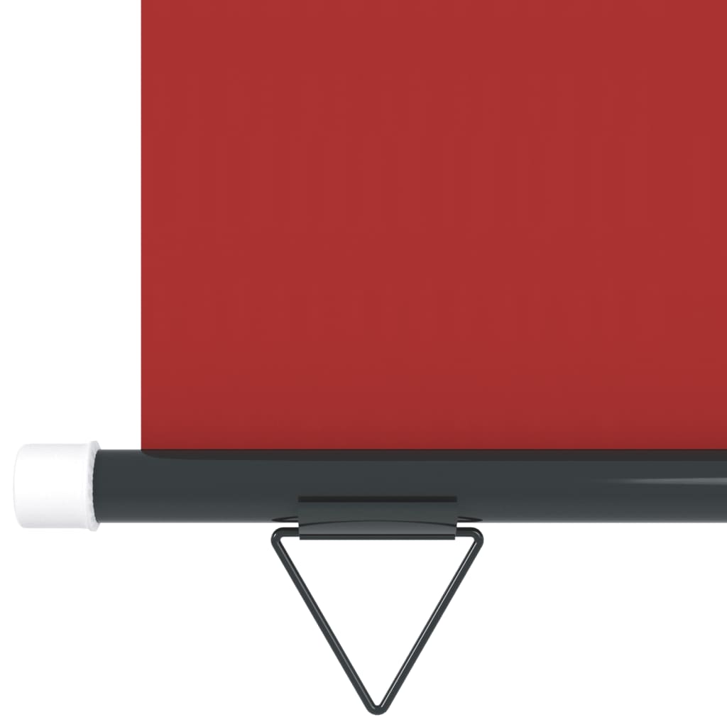 vidaXL sidemarkise til altan 145x250 cm rød
