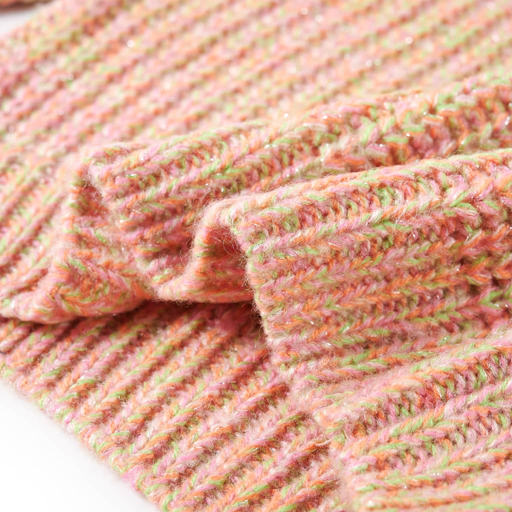 Sweater til børn str. 92 strikket lyserød