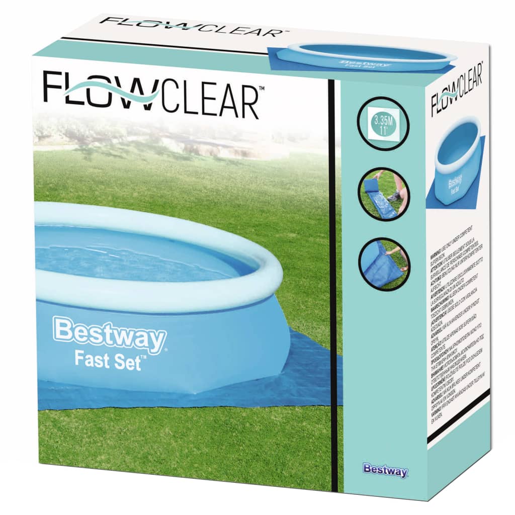 Bestway poolunderlag Flowclear 335 x 335 cm