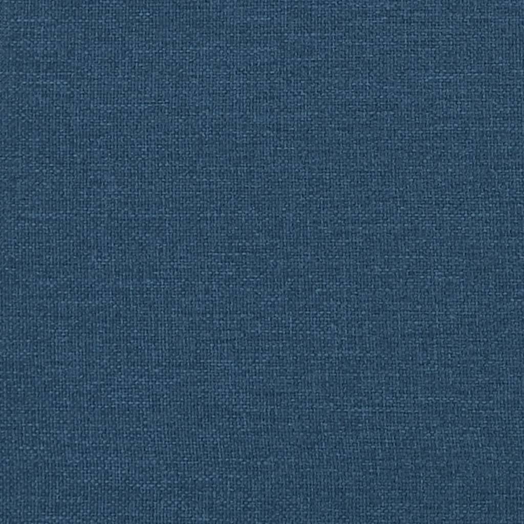 vidaXL Chesterfield-sofastol stof blå