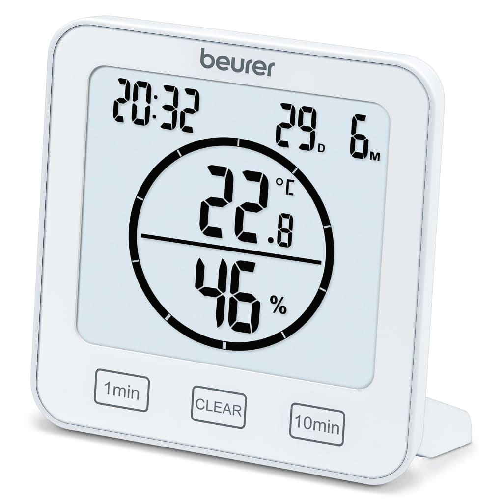 Beurer hygrometer- og termometerenhed HM22 hvid
