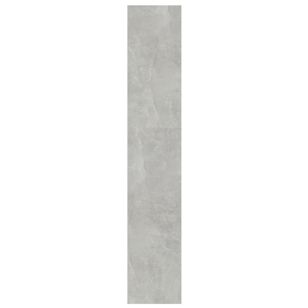 vidaXL bogreol/rumdeler 100x30x166 cm betongrå