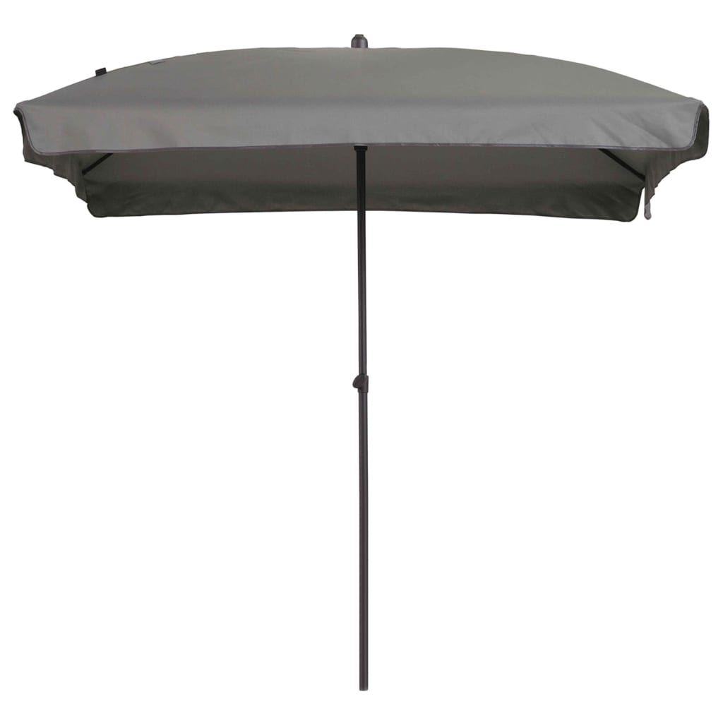 Madison parasol Patmos Luxe 210x140 cm rektangulær lysegrå