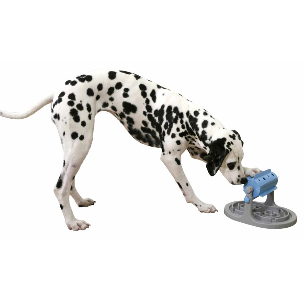 Kerbl aktivitetsrulle til hunde anti-choke blå og grå