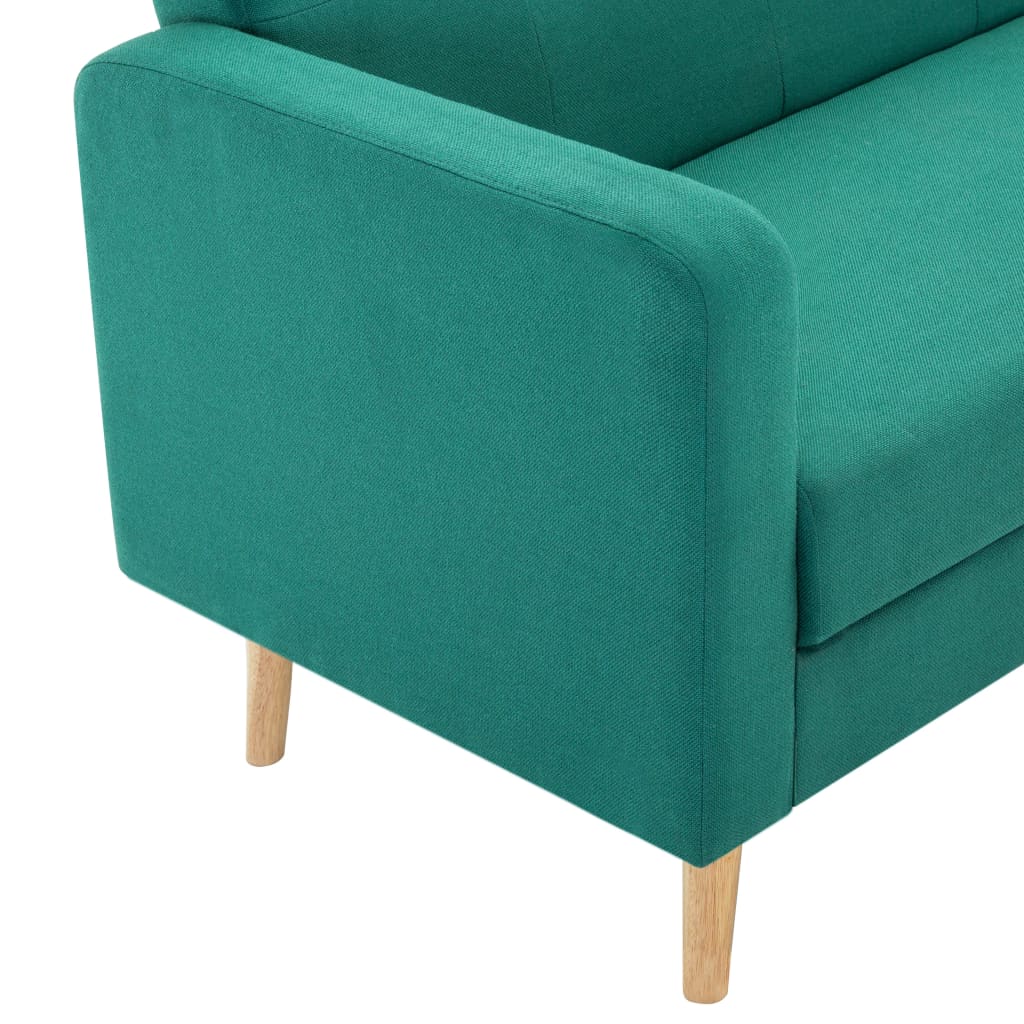 vidaXL sofa stof grøn