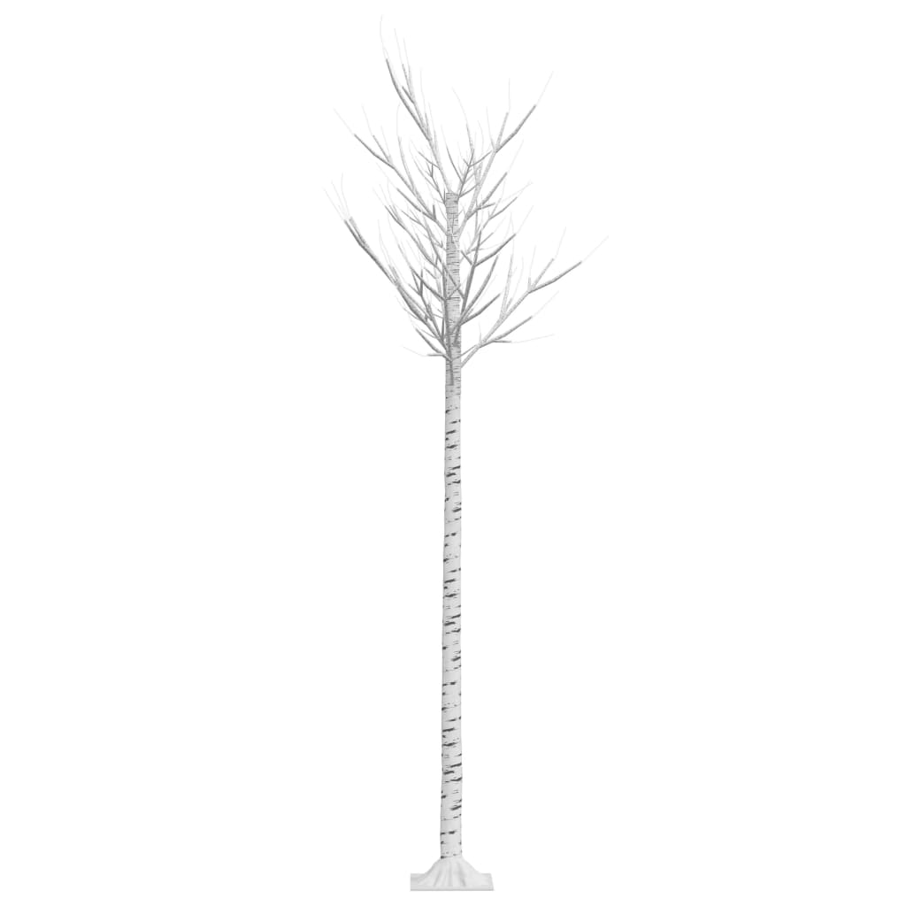 vidaXL lystræ 200 LED'er 2,2 m indendørs/udendørs pil koldt hvidt lys
