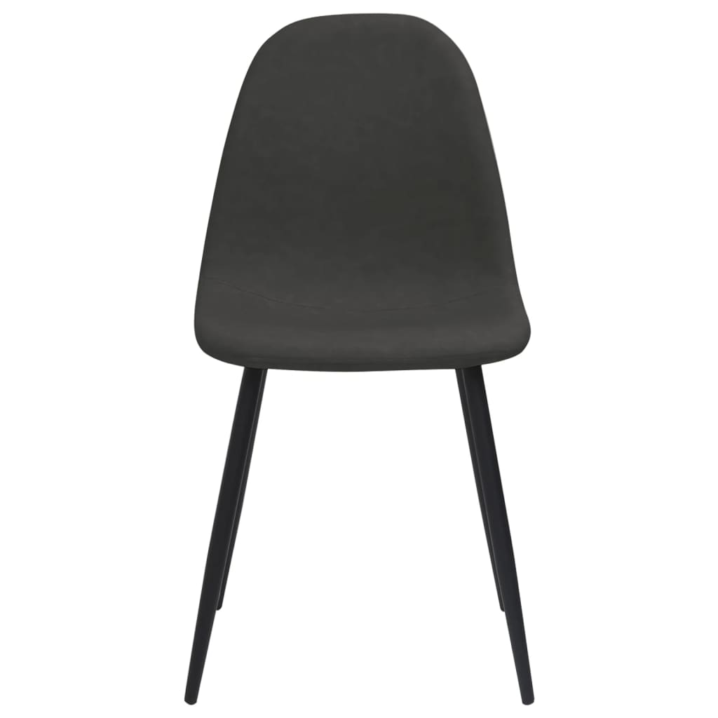 vidaXL spisebordsstole 4 stk. 45x53,5x83 cm kunstlæder sort