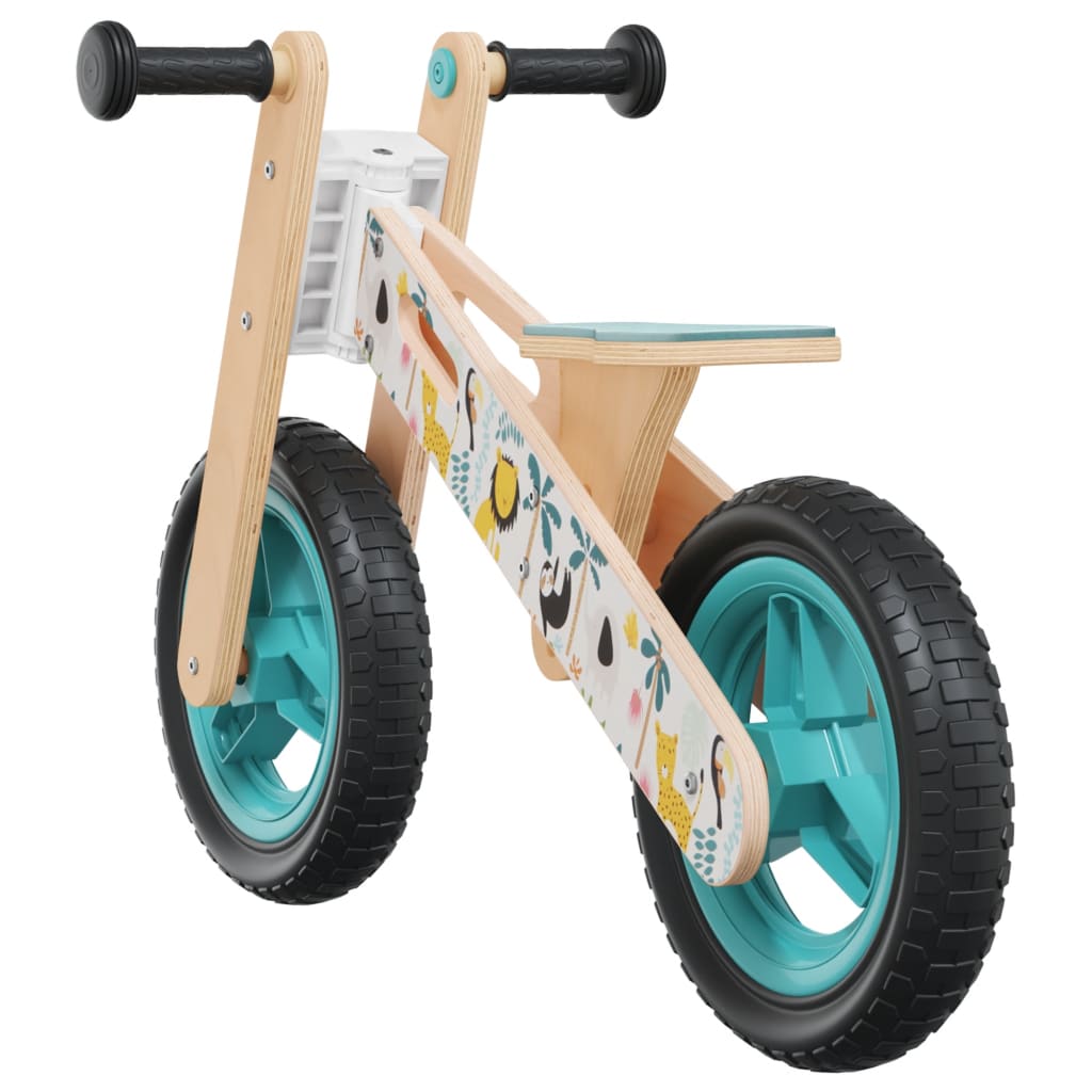 vidaXL løbecykel til børn print blå