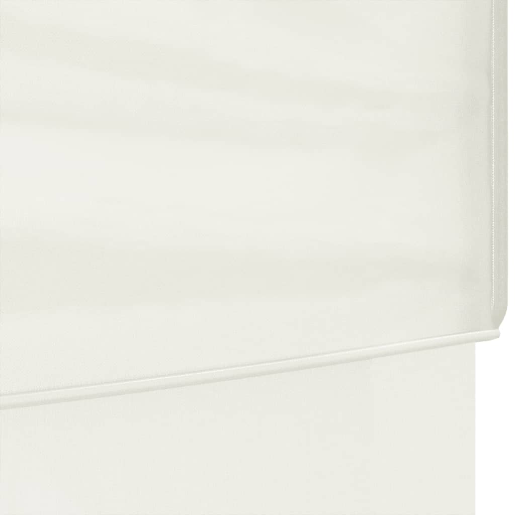 vidaXL foldbart festtelt med sidevægge 2x2 m cremefarvet