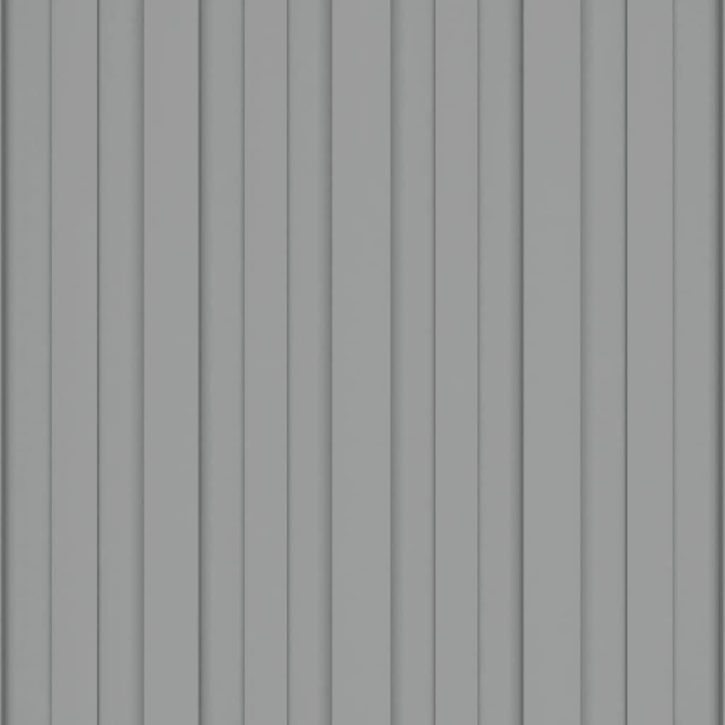 vidaXL tagplader 36 stk. 80x45 cm galvaniseret stål grå