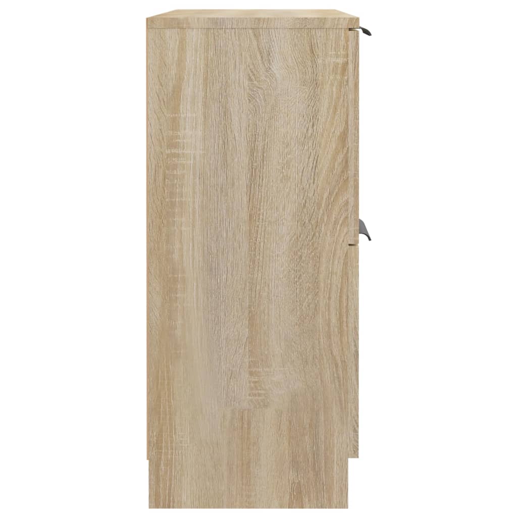 vidaXL skænk 60x30x70 cm konstrueret træ sonoma-eg