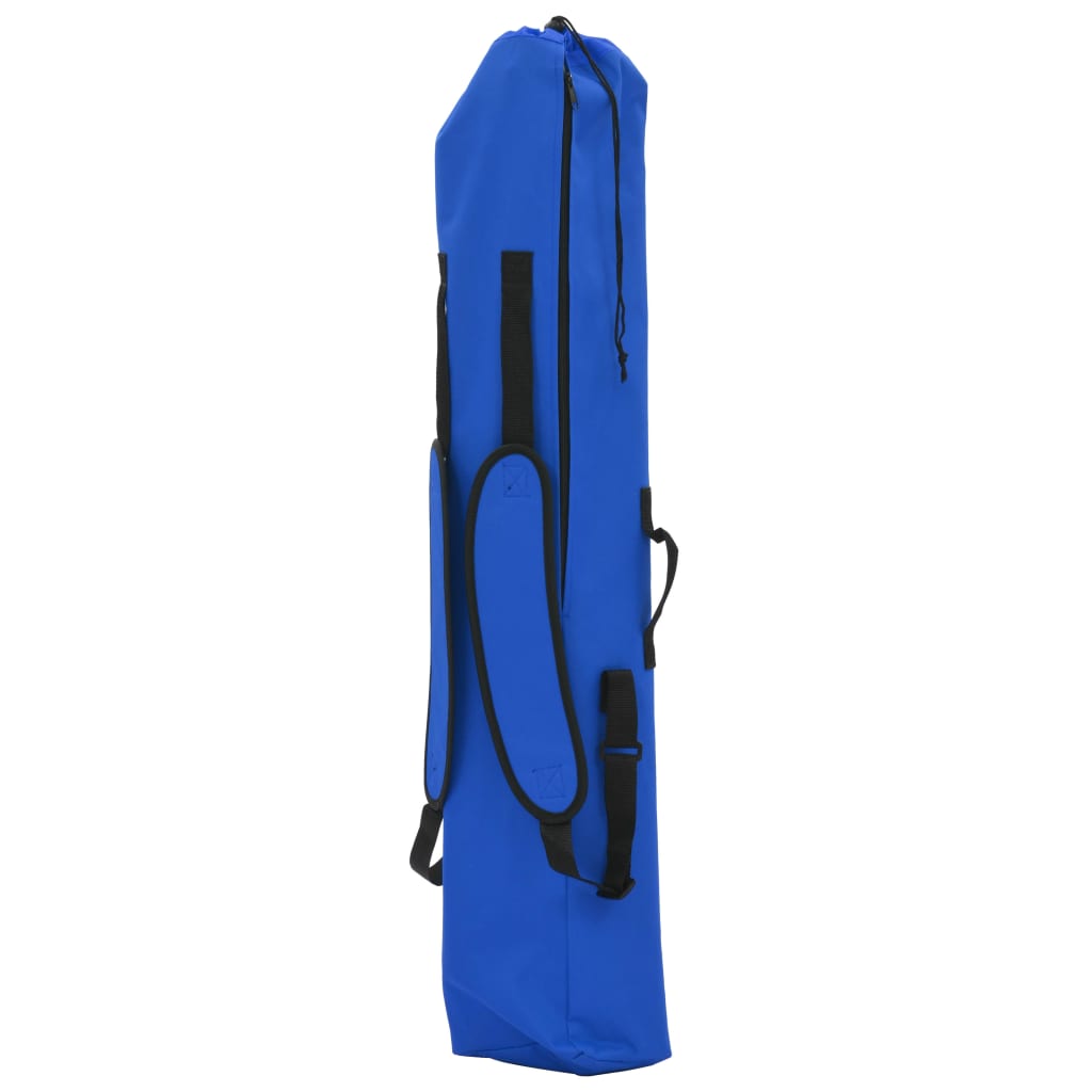 vidaXL hængekøje med foldbart stativ blå