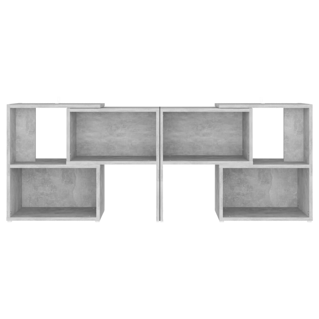 vidaXL tv-bord 104x30x52 cm konstrueret træ betongrå