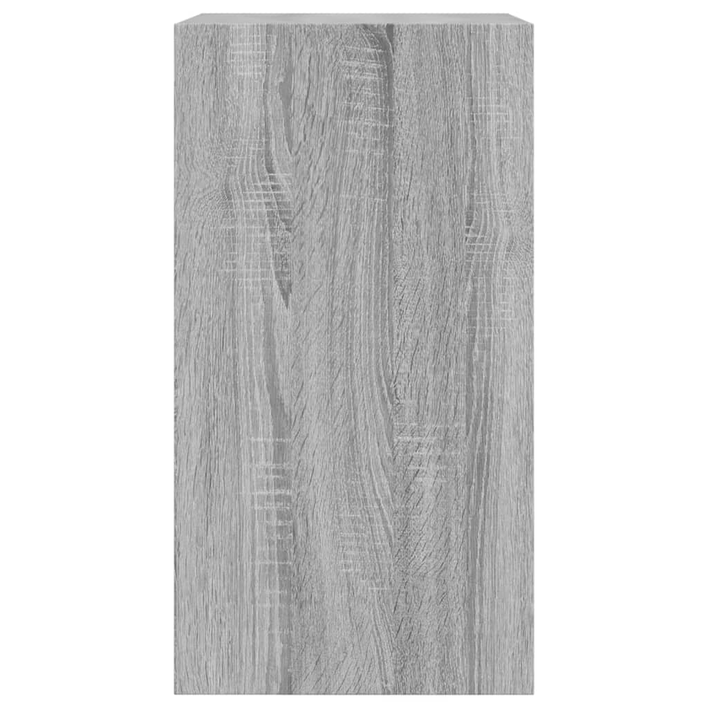vidaXL skoreol 60x34x63,5 cm konstrueret træ grå sonoma-eg