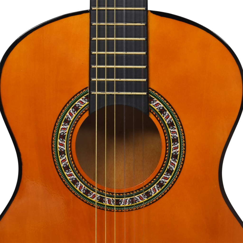 vidaXL klassisk guitarsæt til børn og begyndere 8 dele 1/2 34"