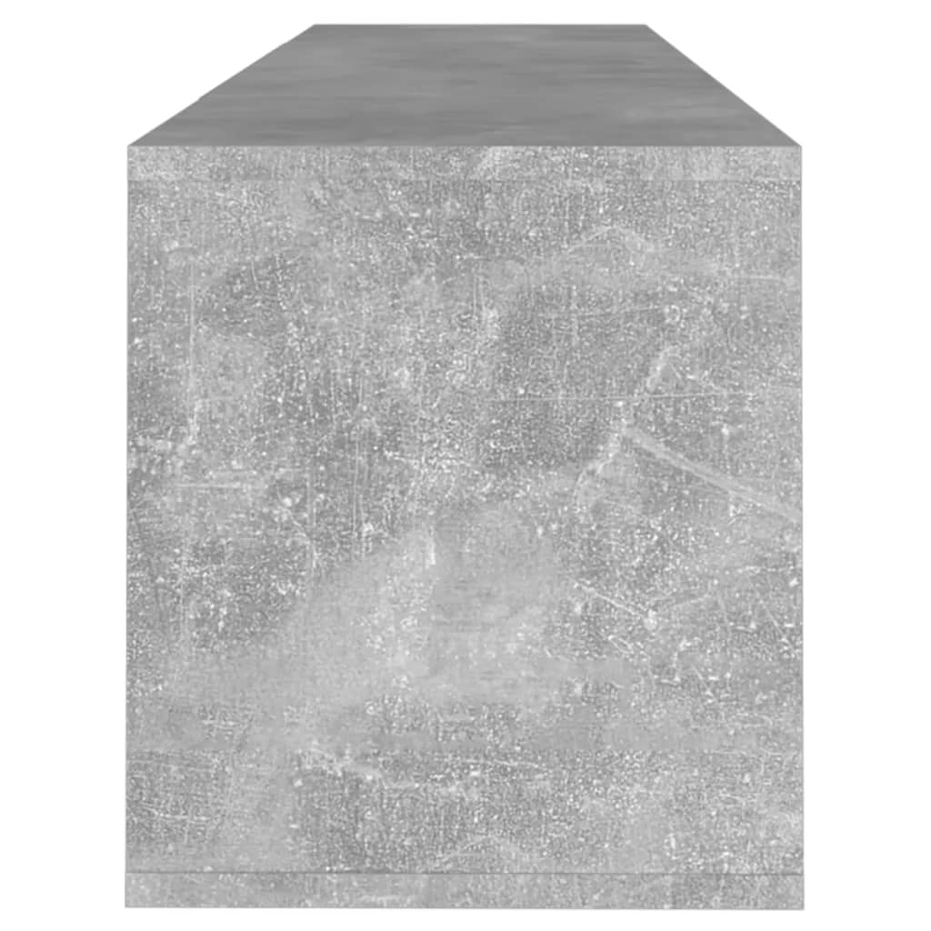 vidaXL tv-bord 120x30x40,5 cm spånplade betongrå