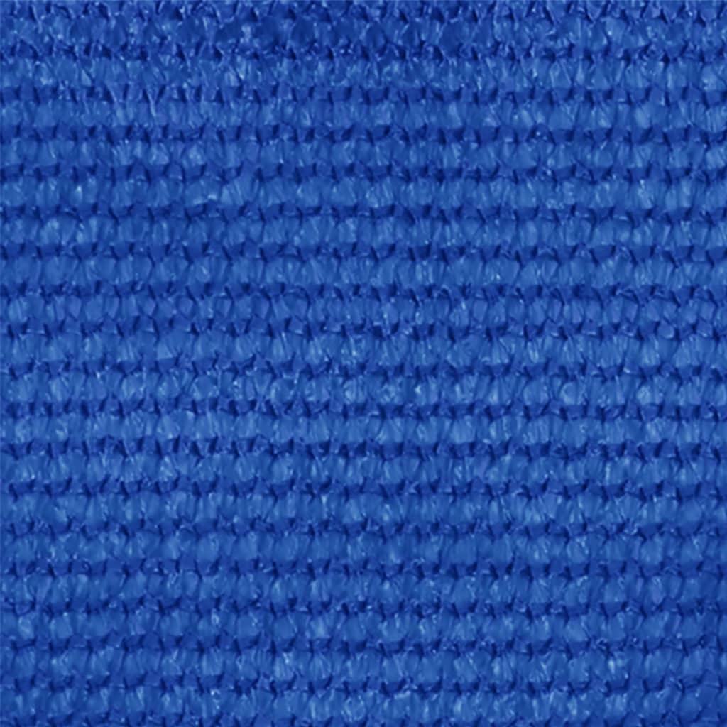 vidaXL udendørs rullegardin 120x140 cm HDPE blå