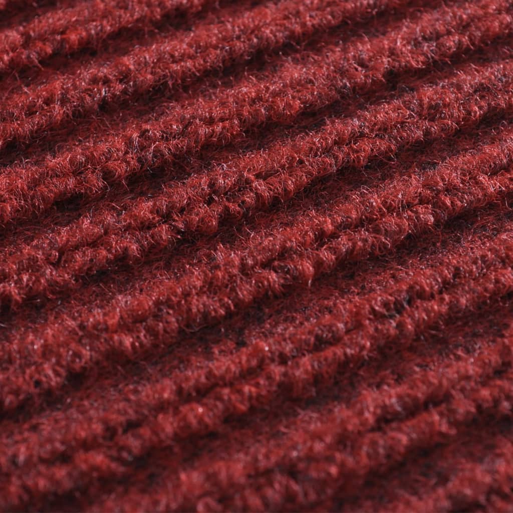 vidaXL dørmåtte PVC 120 x 180 rød