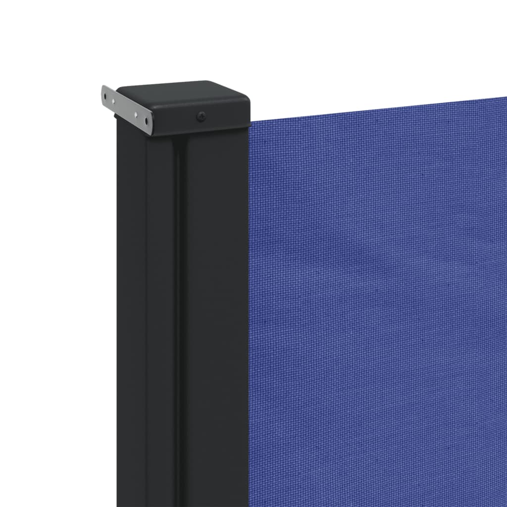 vidaXL sidemarkise 220x600 cm sammenrullelig blå